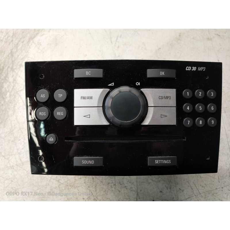 Recambio de sistema audio / radio cd para opel corsa d enjoy referencia OEM IAM 13257038  