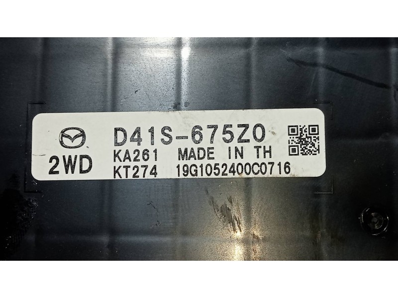 Recambio de modulo electronico para mazda cx-30 selection 2wd referencia OEM IAM D41S675Z0  