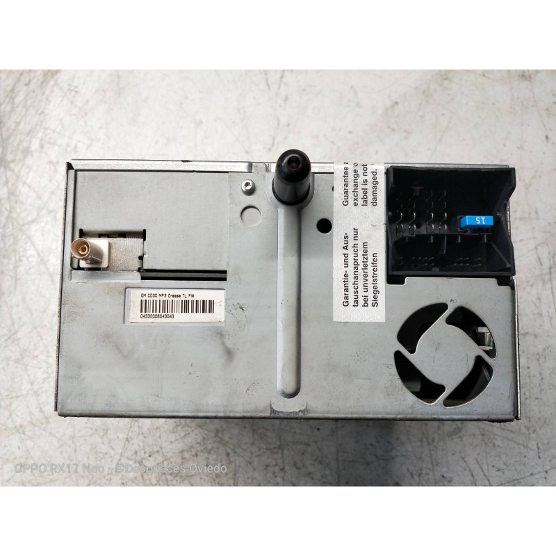 Recambio de sistema audio / radio cd para opel corsa d enjoy referencia OEM IAM 13257038  