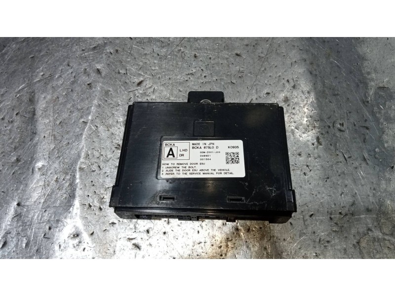 Recambio de modulo electronico para mazda cx-30 selection 2wd referencia OEM IAM BCKA675L0D GGMZ001J03 