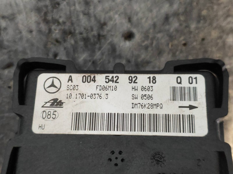 Recambio de modulo electronico para mercedes clase c (w203) sportcoupe c 200 cdi (la) (203.707) referencia OEM IAM 10170103763 0