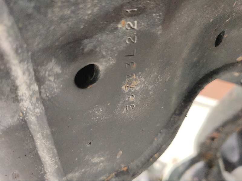 Recambio de puente delantero para mercedes clase m (w164) 320 / 350 cdi (164.122) referencia OEM IAM 33733L221  