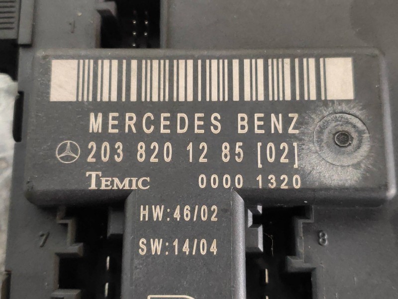 Recambio de modulo electronico para mercedes clase c (w203) sportcoupe c 200 cdi (la) (203.707) referencia OEM IAM 2038201285 00