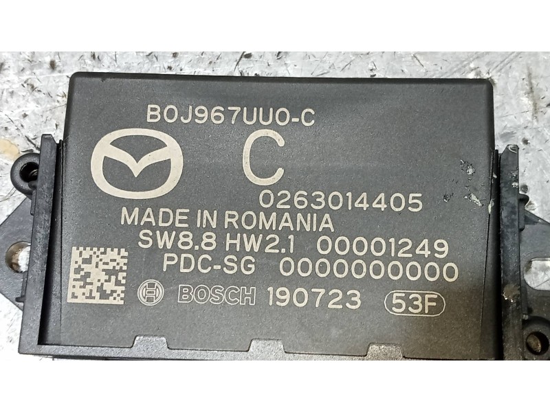 Recambio de modulo electronico para mazda cx-30 selection 2wd referencia OEM IAM B0J967UU0C 0263014405 