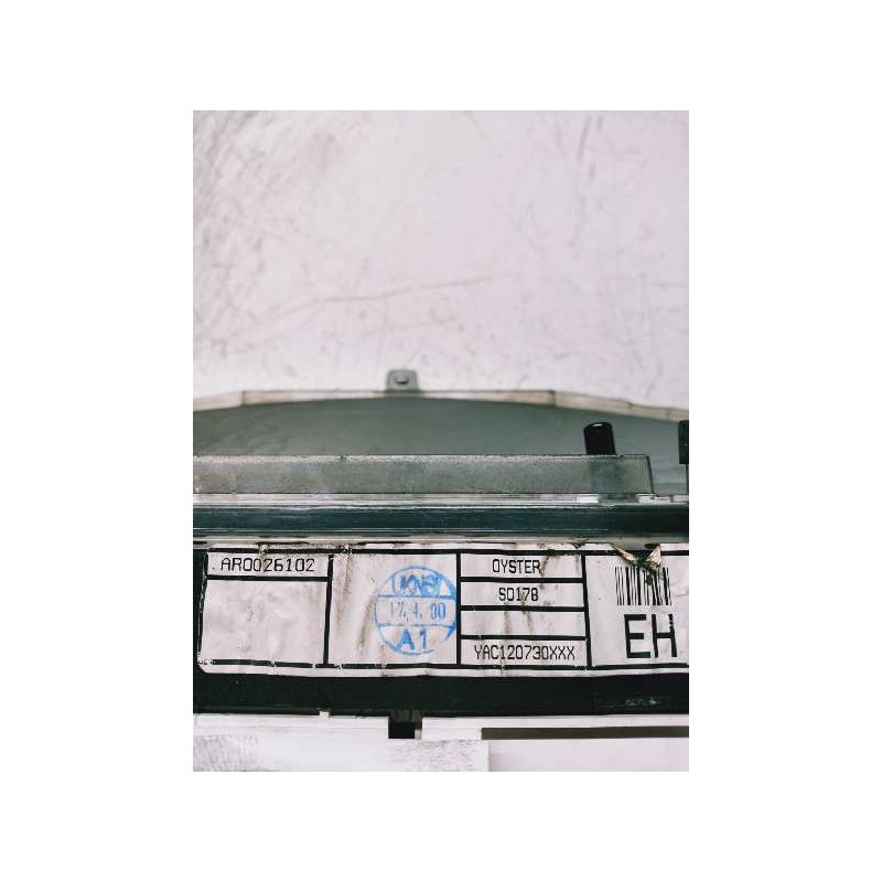 Recambio de cuadro instrumentos para mg rover serie 45 (rt) classic (5-ptas.) referencia OEM IAM AR0026102 S0178 EH YAC120730XXX