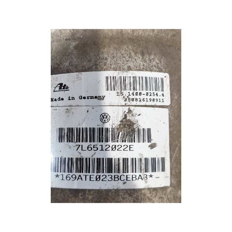 Recambio de amortiguador trasero derecho para volkswagen touareg (7la) tdi v10 referencia OEM IAM 15140002534 050815205706 7L651