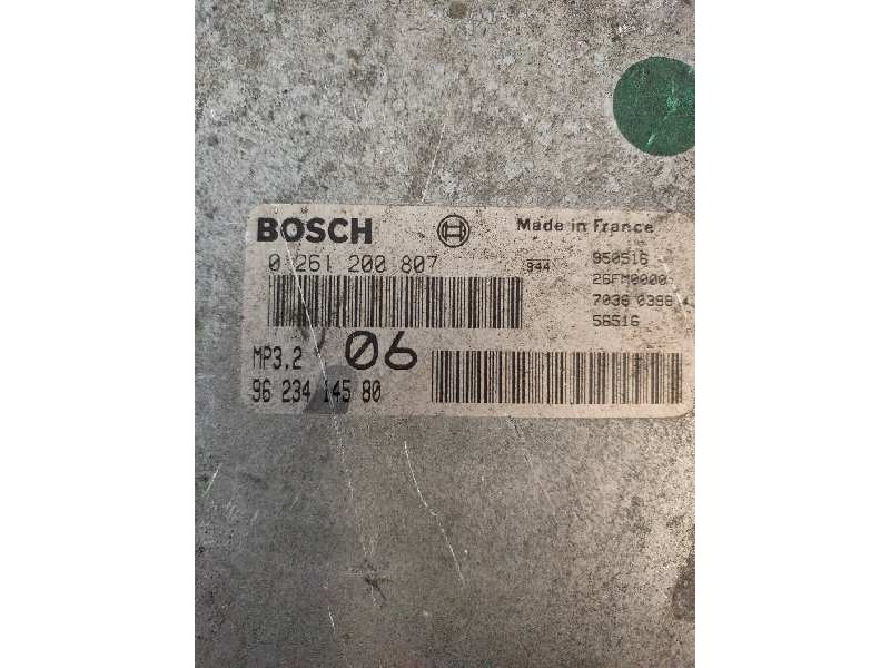 Recambio de centralita motor uce para peugeot 806 st turbo referencia OEM IAM 0261200807 9623414580 MP32 06
