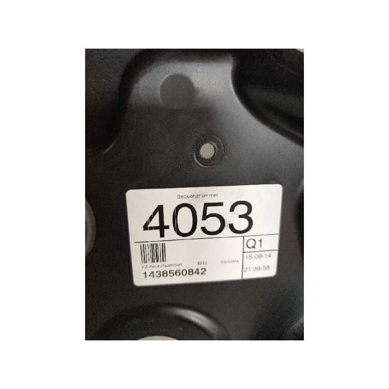 Recambio de elevalunas delantero derecho para volkswagen touareg (7p6) 3.0 v6 tdi dpf referencia OEM IAM 7P68347756D 1438560842 