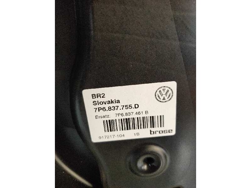 Recambio de elevalunas delantero izquierdo para volkswagen touareg (7p6) 3.0 v6 tdi dpf referencia OEM IAM 7P6837755D 7P6837461B