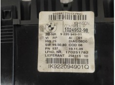 Recambio de cuadro instrumentos para bmw serie 1 berlina (e81/e87) 116d referencia OEM IAM 922094901 102495298  2