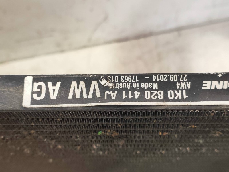 Recambio de condensador / radiador aire acondicionado para volkswagen scirocco (138) r-line bmt referencia OEM IAM 1K0820411AJ 1