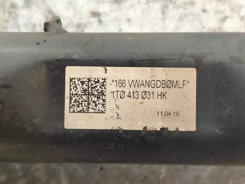 Recambio de amortiguador delantero derecho para volkswagen scirocco (138) r-line bmt referencia OEM IAM 1T0413031HK  