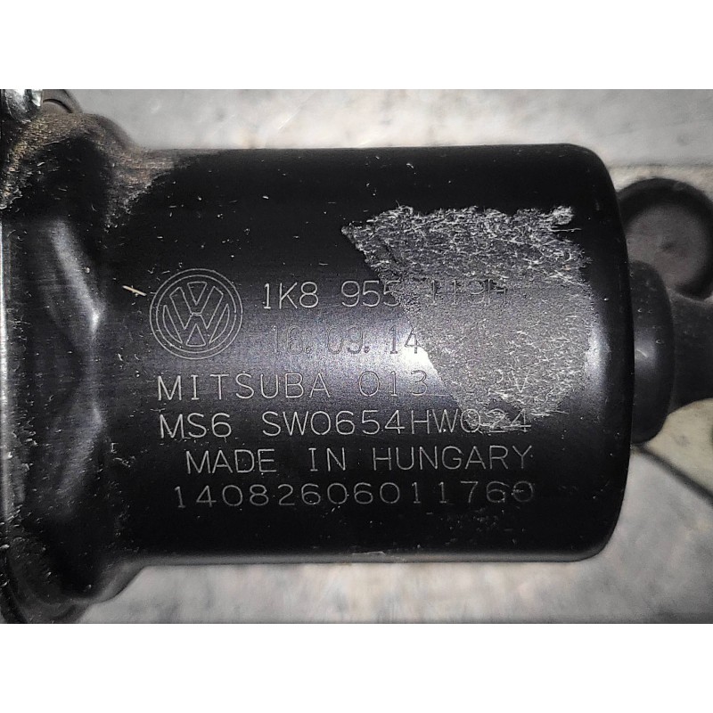 Recambio de motor limpia delantero para volkswagen scirocco (138) r-line bmt referencia OEM IAM 1K8955119H A2343547 1K8955023K