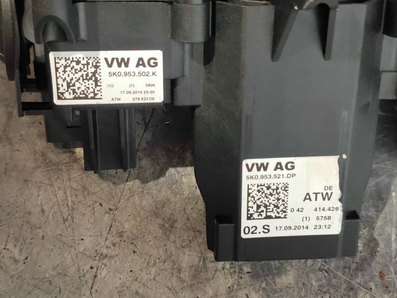 Recambio de mando luces para volkswagen scirocco (138) r-line bmt referencia OEM IAM 5K0953502K 5K0953521DP 