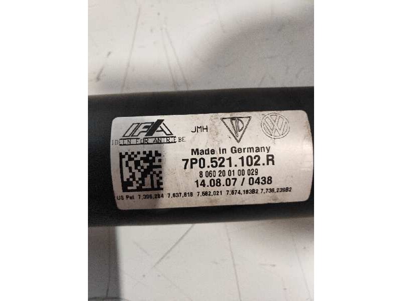 Recambio de transmision central para volkswagen touareg (7p6) 3.0 v6 tdi dpf referencia OEM IAM 7P0521102R 8060200100029 
