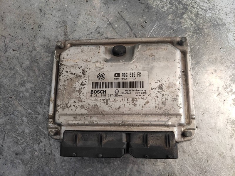 Recambio de centralita motor uce para seat toledo (1m2) signo referencia OEM IAM 0281010687 038906019FK EDC15P