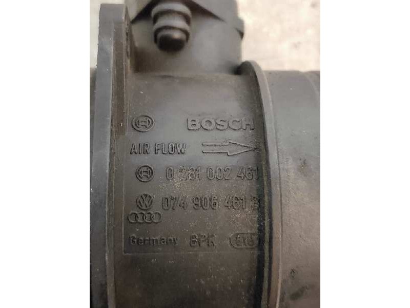 Recambio de caudalimetro para volkswagen touareg (7la) tdi v10 referencia OEM IAM 0281002461 074906461B BOSCH