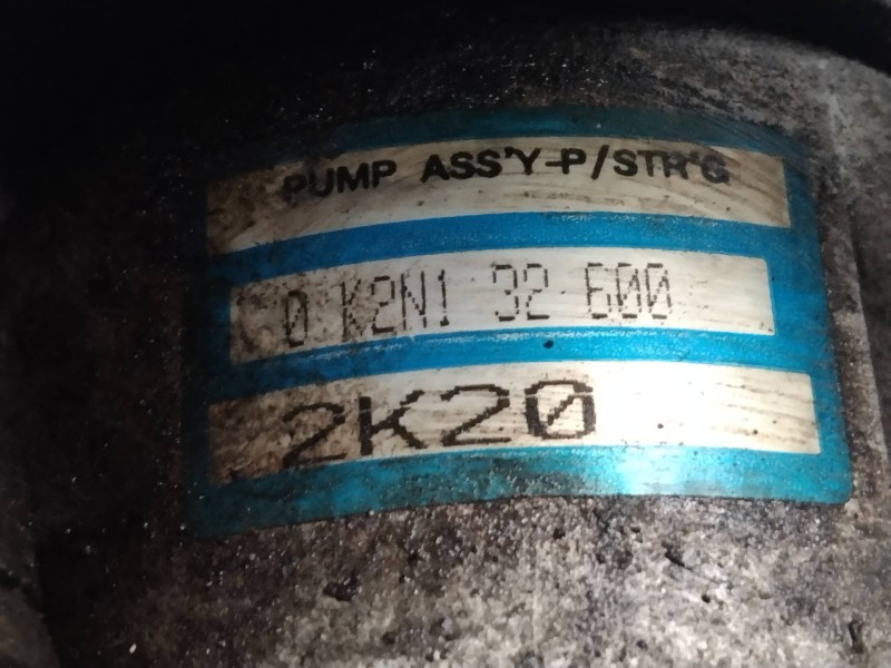 Recambio de bomba direccion para kia shuma ii 1.6 cat referencia OEM IAM 0K2N132600  