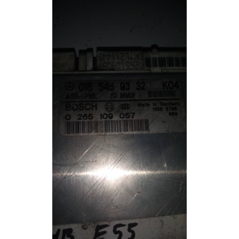Recambio de centralita asr para mercedes clase e (w210) berlina 420 (210.072) referencia OEM IAM 0265109057 0185459332 BOSCH Recambio de centralita asr para mercedes clase e (w210) berlina 420 (210.072) referencia OEM IAM 0265109057 0185459332 BOSCH