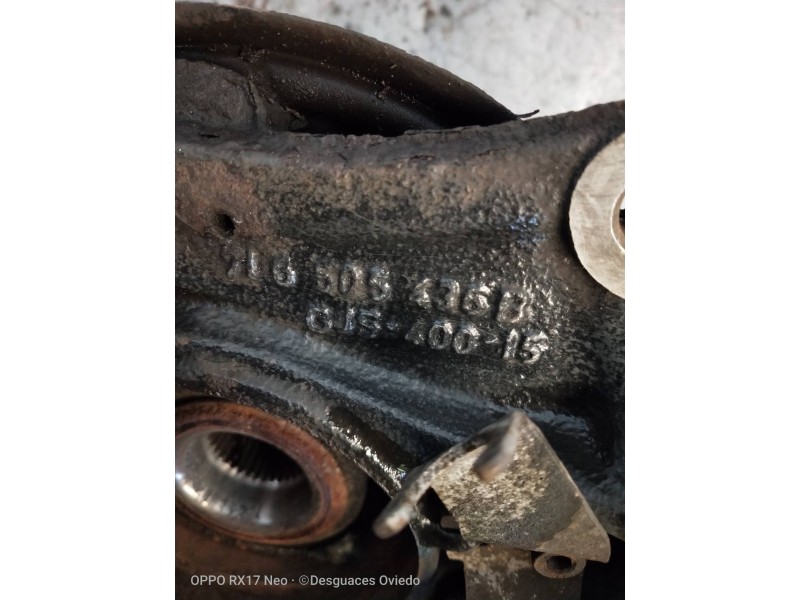 Recambio de mangueta trasera derecha para volkswagen touareg (7l6) tdi r5 referencia OEM IAM 7L9505436B GJS40015 