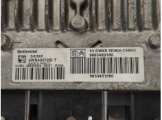 Recambio de centralita motor uce para citroen c2 furio referencia OEM IAM 5WS40572BT 9663483180 9653451880 SID806 2