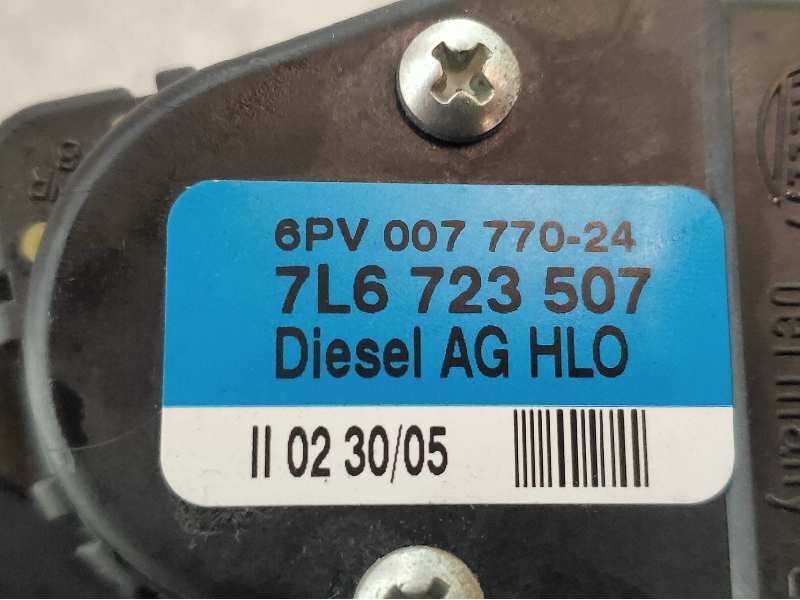Recambio de potenciometro pedal para volkswagen touareg (7la) tdi v10 referencia OEM IAM 7L6723507 6PV00777024 HELLA