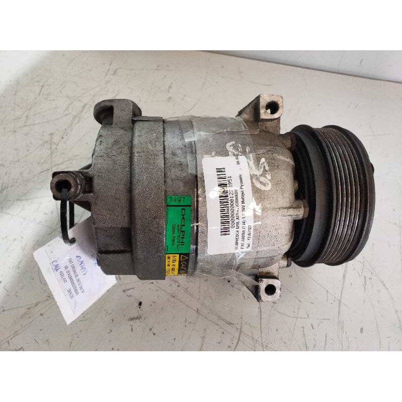 Recambio de compresor aire acondicionado para fiat croma (194) 1.9 16v multijet dynamic referencia OEM IAM 13197197  
