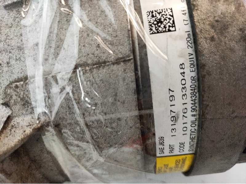 Recambio de compresor aire acondicionado para fiat croma (194) 1.9 16v multijet dynamic referencia OEM IAM 13197197  