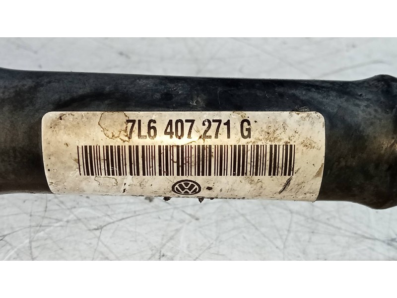 Recambio de transmision delantera izquierda para volkswagen touareg (7l6) tdi r5 referencia OEM IAM 7L6407271G  