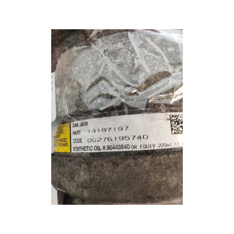 Recambio de compresor aire acondicionado para fiat croma (194) 1.9 jtd 16v cat referencia OEM IAM 13197197  