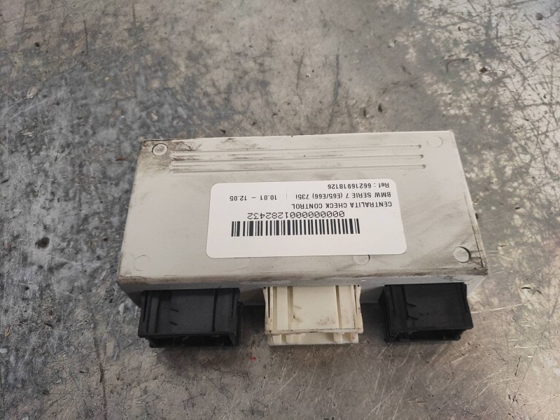 Recambio de centralita check control para bmw serie 7 (e65/e66) 735i referencia OEM IAM 66216918126  