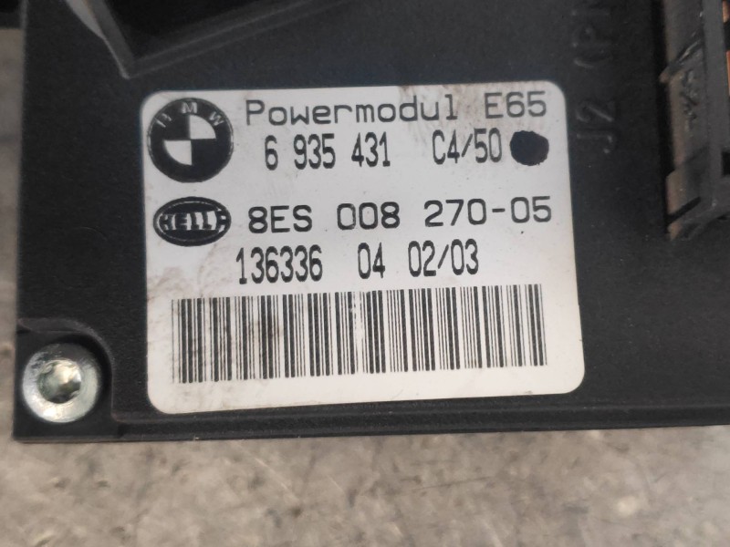 Recambio de modulo electronico para bmw serie 7 (e65/e66) 735i referencia OEM IAM 6935431 8ES00827005 