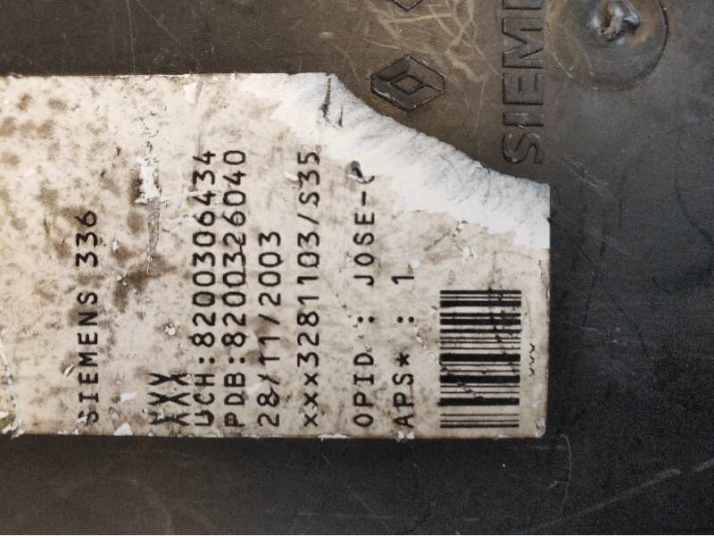 Recambio de caja reles / fusibles para renault megane ii familiar 1.9 dci diesel referencia OEM IAM 820036434 S110400220C 