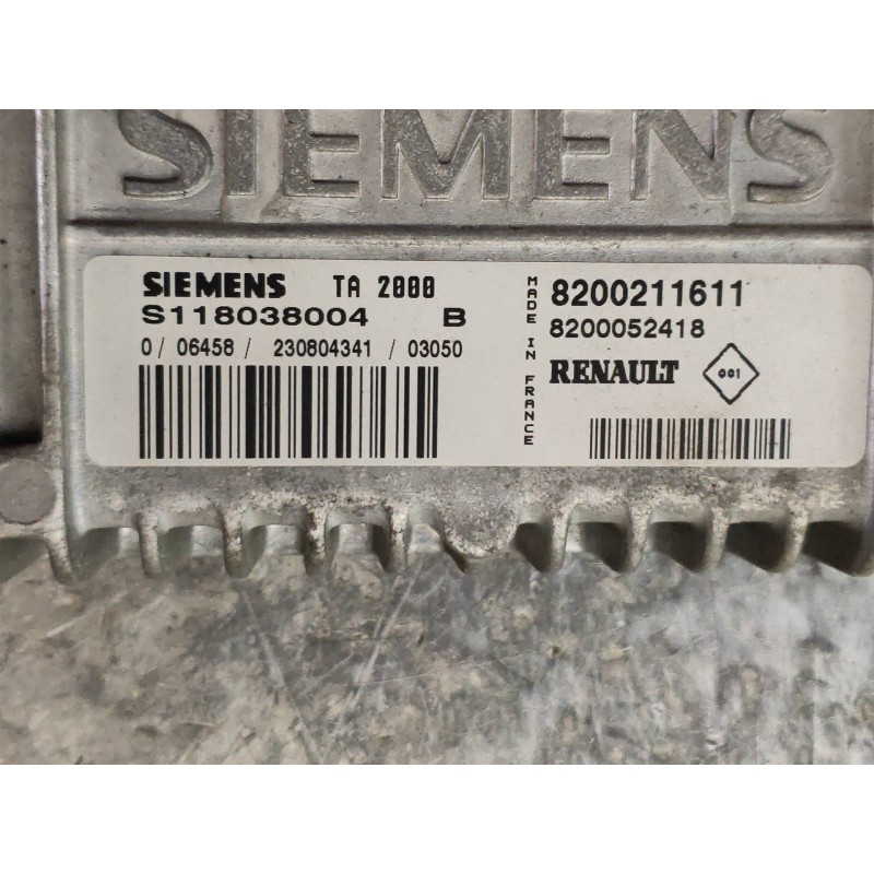 Recambio de centralita cambio automatico para renault laguna ii (bg0) authentique referencia OEM IAM S118038004B 8200211611 8200