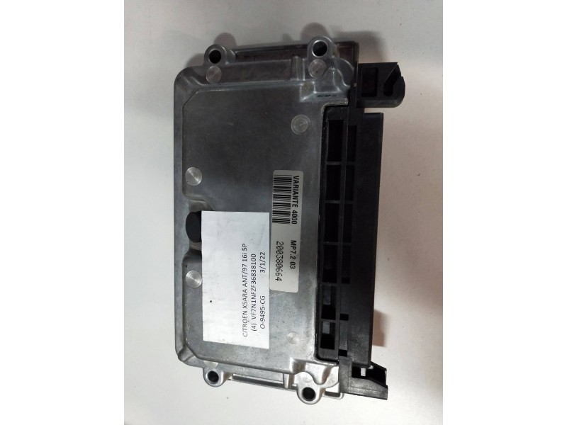 Recambio de centralita motor uce para citroen xsara berlina 1.6 lx referencia OEM IAM 0261206214 BOSCH 9632693880