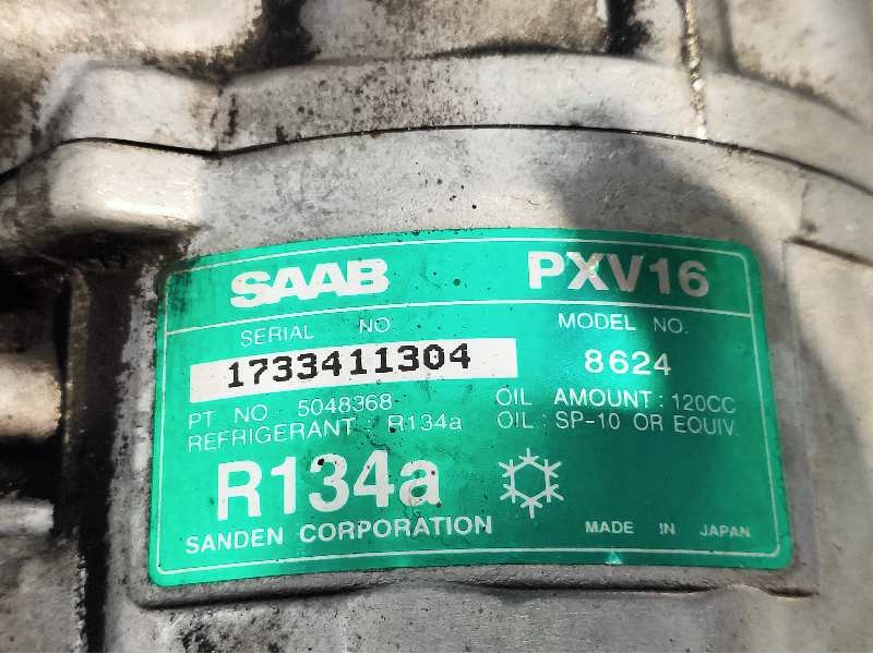 Recambio de compresor aire acondicionado para saab 9-5 berlina 3.0 tid linear sport referencia OEM IAM 1733411304 9XV168624 5048