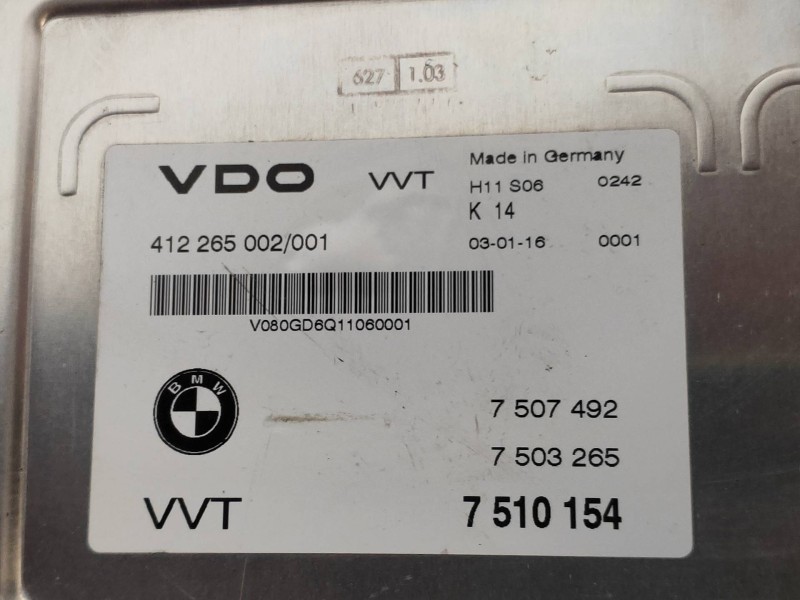 Recambio de centralita cambio automatico para bmw serie 7 (e65/e66) 735i referencia OEM IAM 7510154 412265002001 