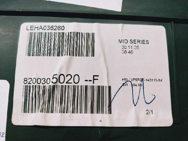 Recambio de cuadro instrumentos para renault clio iii confort dynamique referencia OEM IAM 8200305020F LHEA036260 8201059899