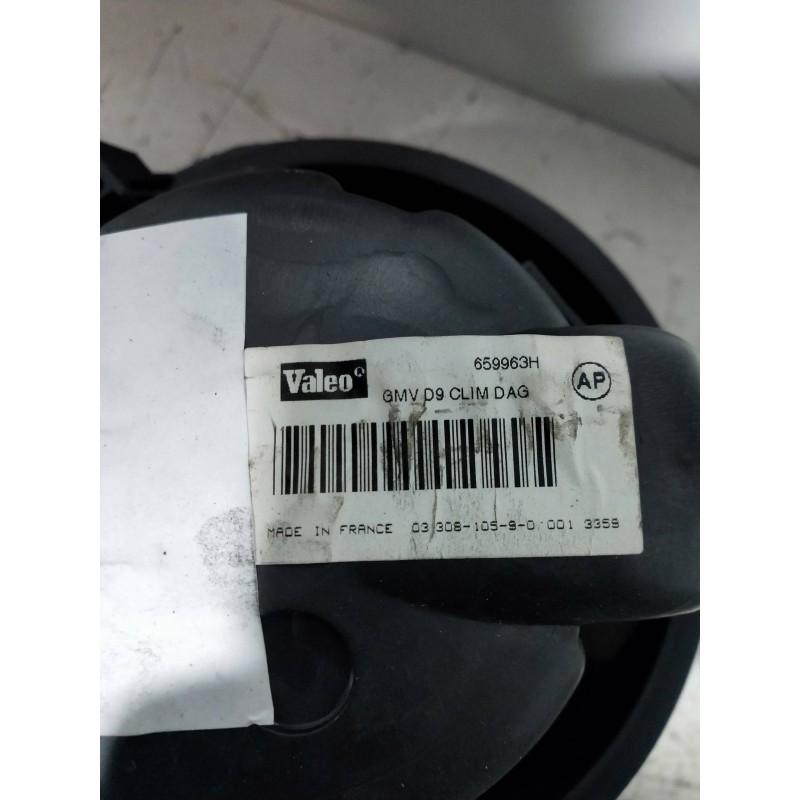 Recambio de motor calefaccion para peugeot 406 berlina (s1/s2) sr referencia OEM IAM 659963H VALEO SIN AIRE