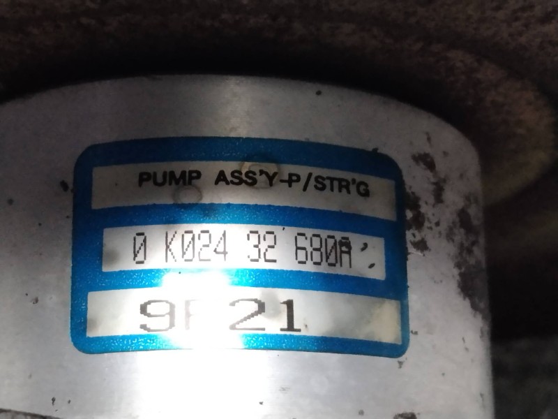 Recambio de bomba direccion para kia sportage td (5-ptas.) referencia OEM IAM 0K02432680A  