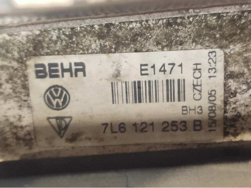 Recambio de radiador agua para volkswagen touareg (7la) tdi v10 referencia OEM IAM 7L6121253B E1471 