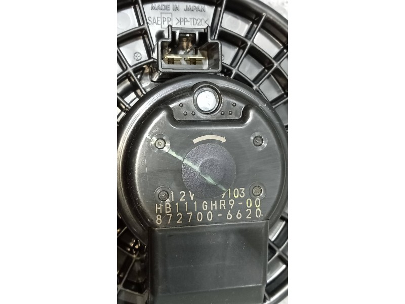 Recambio de motor calefaccion para mazda cx-30 selection 2wd referencia OEM IAM 8727006620  