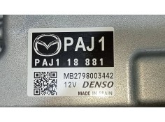 Recambio de centralita motor uce para mazda cx-30 selection 2wd referencia OEM IAM PAJ118881 MB2798003442  2