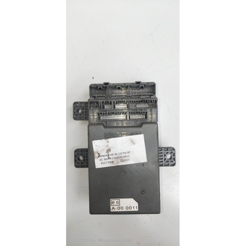 Recambio de caja reles / fusibles para honda civic berlina 5 (fk) 2.2 i-ctdi comfort referencia OEM IAM SMGG213 37832LN 