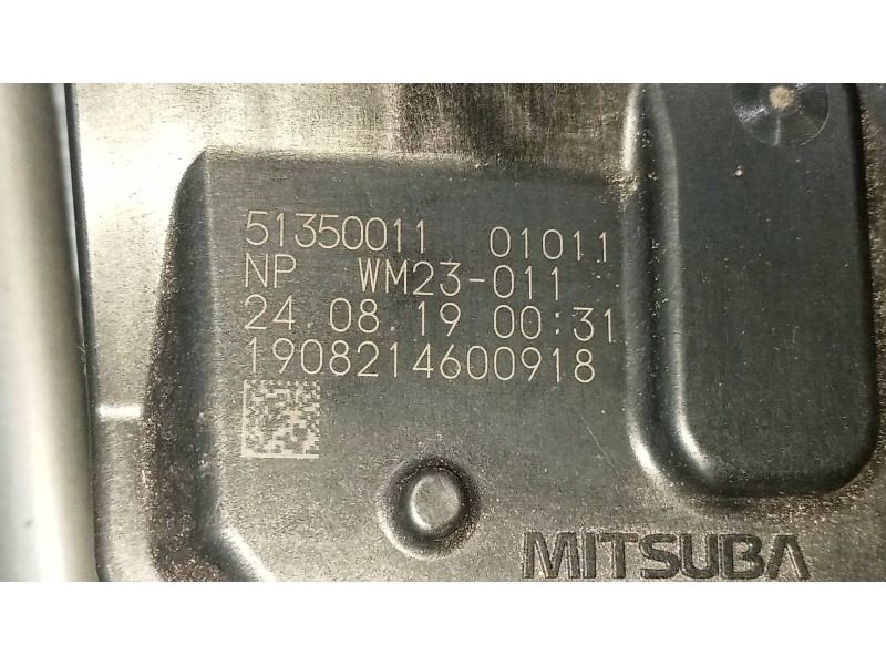 Recambio de motor limpia delantero para mazda cx-30 selection 2wd referencia OEM IAM WM23011 5135001101011 