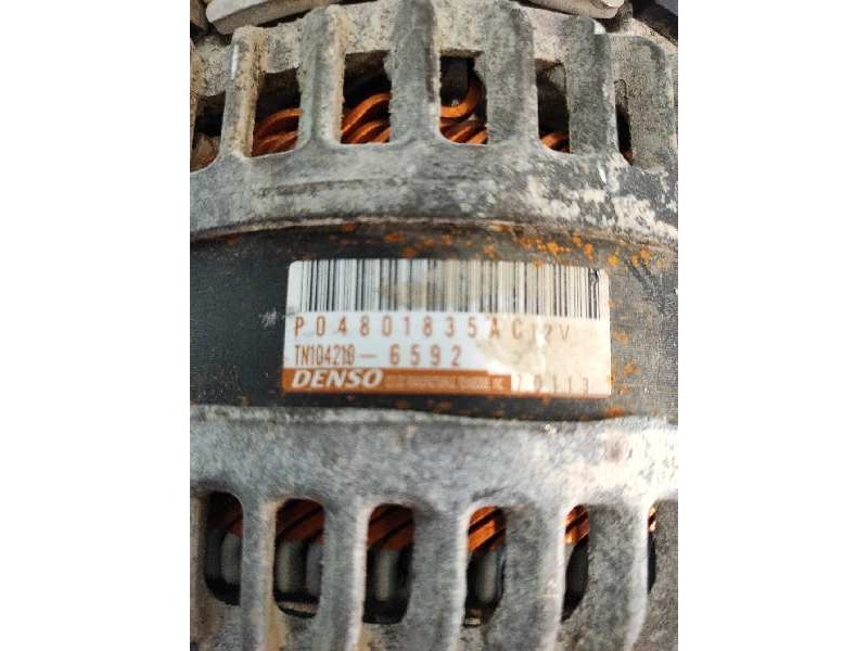 Recambio de alternador para jeep gr.cherokee (wk) 3.0 crd limited referencia OEM IAM P04801835AC TN1042106592 04801835AD
