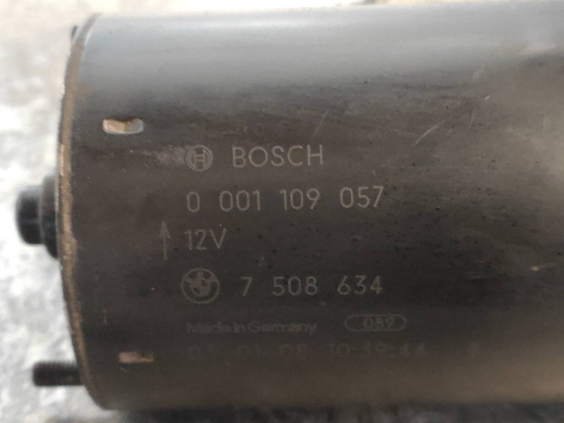 Recambio de motor arranque para bmw serie 7 (e65/e66) 735i referencia OEM IAM 0001109057 7508634 