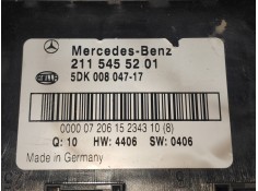 Recambio de caja reles / fusibles para mercedes clase cls (w219) 320 cdi (219.322) referencia OEM IAM 2115455201 5DK00804717  2