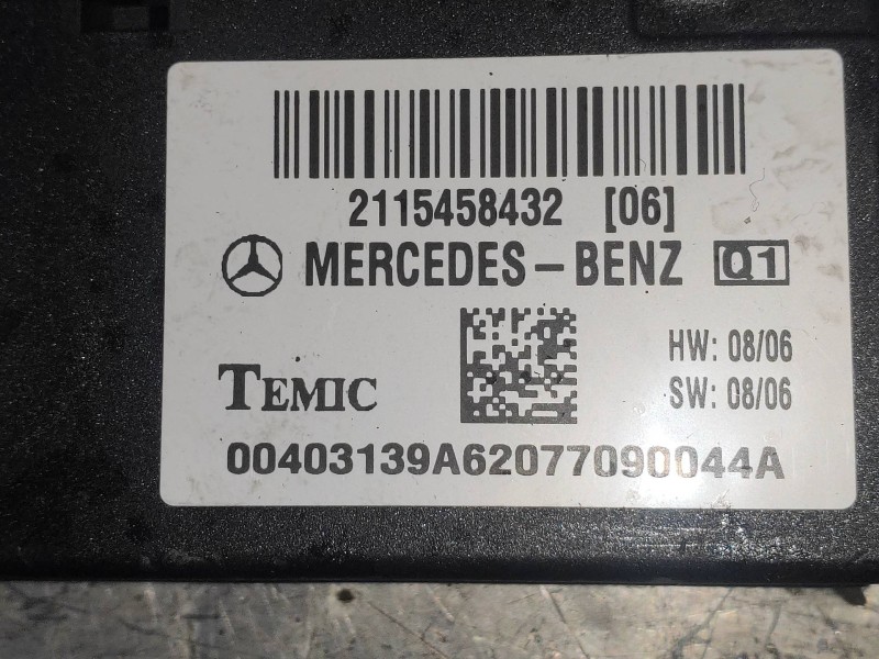 Recambio de modulo electronico para mercedes clase cls (w219) 320 cdi (219.322) referencia OEM IAM 2115458432  