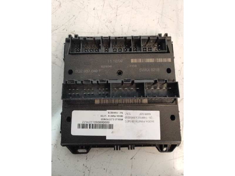 Recambio de modulo electronico para skoda praktik 1.4 tdi referencia OEM IAM 5WK48218 6Q2937049F 